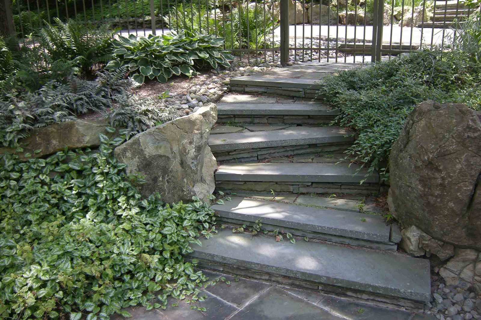 Bluestone steps